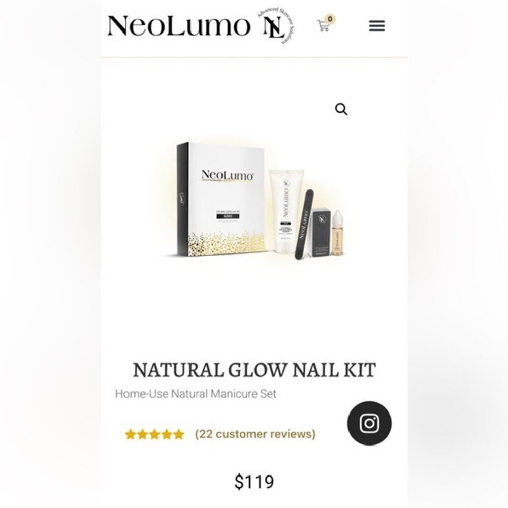 Natural Glow Nail Kit - Kiwi